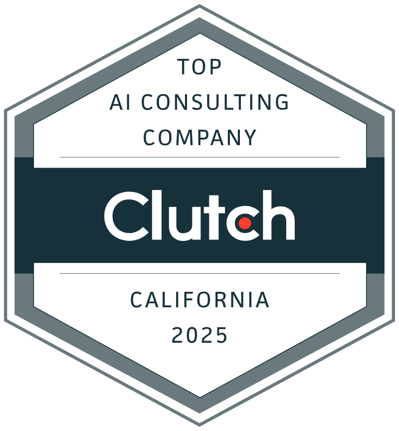Top Clutch AI Consulting Company California 2025 badge