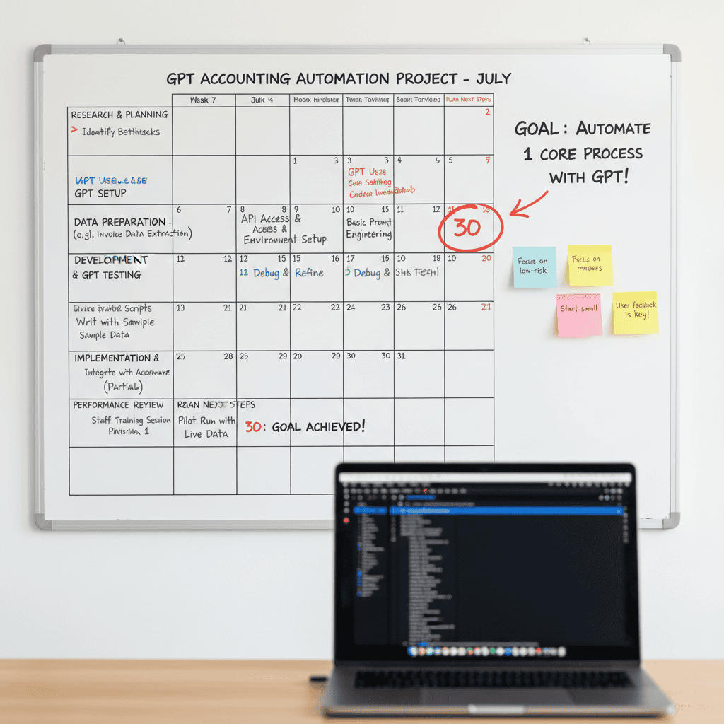 Which Accounting Processes Can Be Automated with GPT in 30 Days