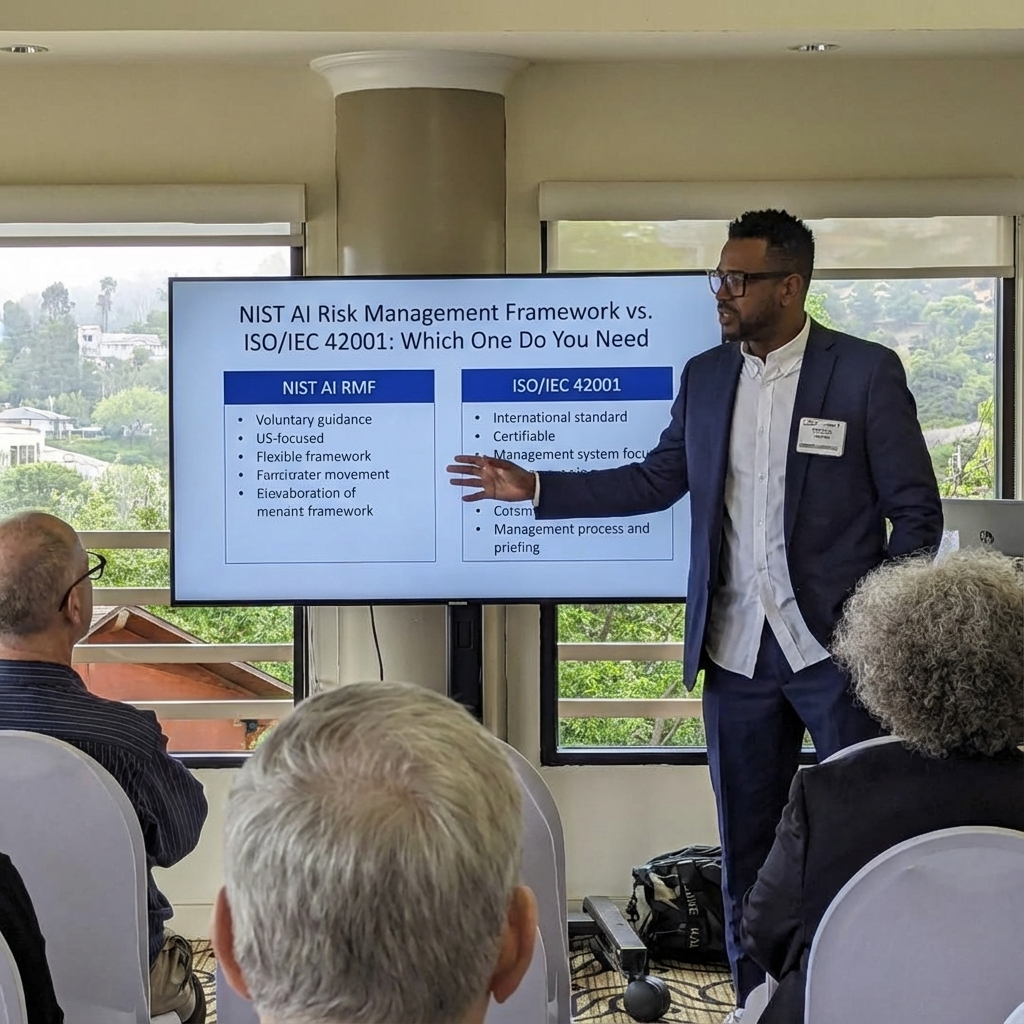 NIST AI Risk Management Framework vs. ISO/IEC 42001: Which One Do You Need?